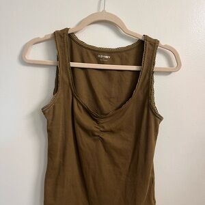 Old Navy Women's Tan Tank Top